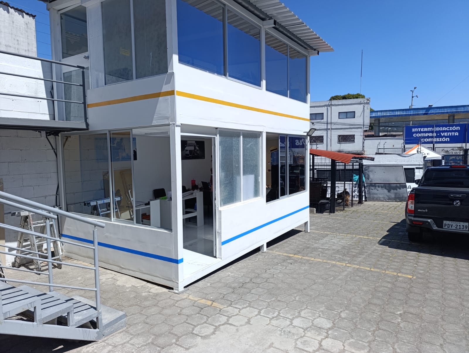 Oficina móvil desarrollada por Home Construcciones